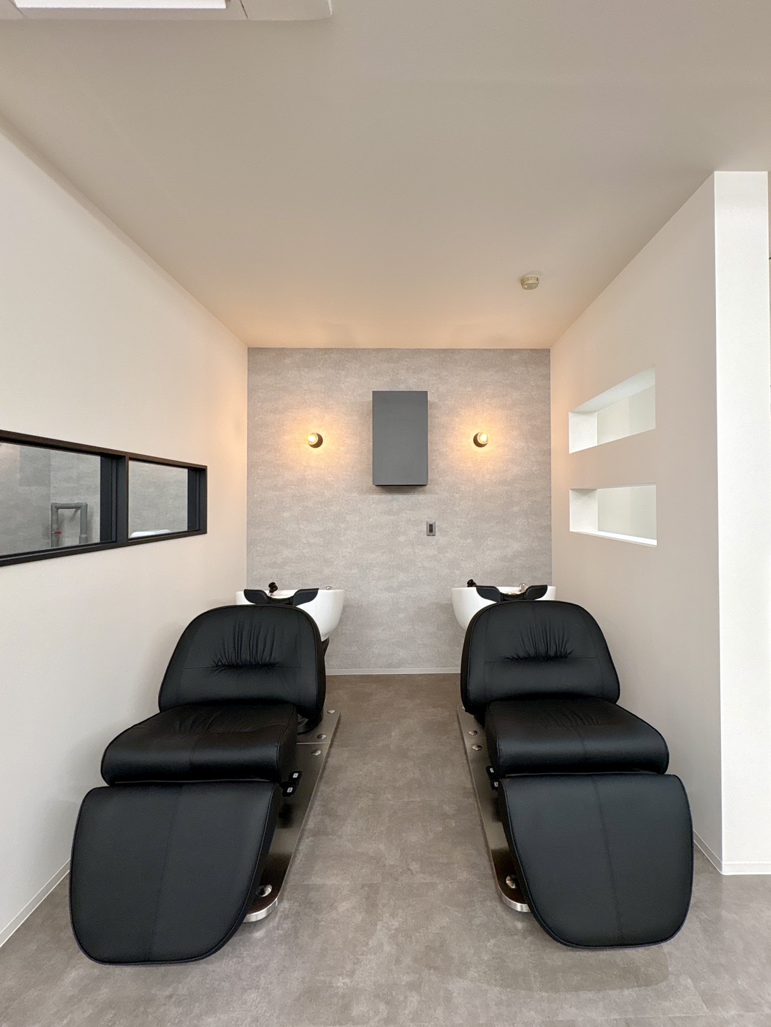 04.Raami_美容室・美容院・ヘアサロン_内装_シャンプー_施工事例