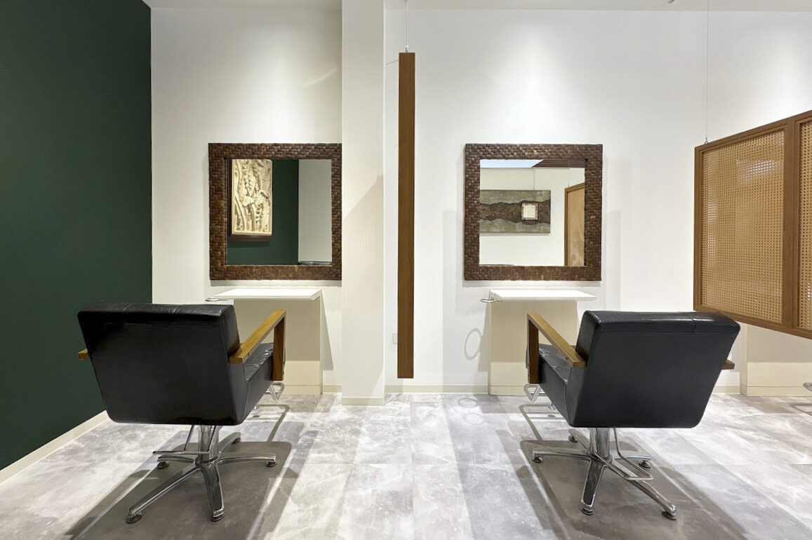 09.guiches北外山店_美容室・美容院・ヘアサロン_内装_セット面_施工事例